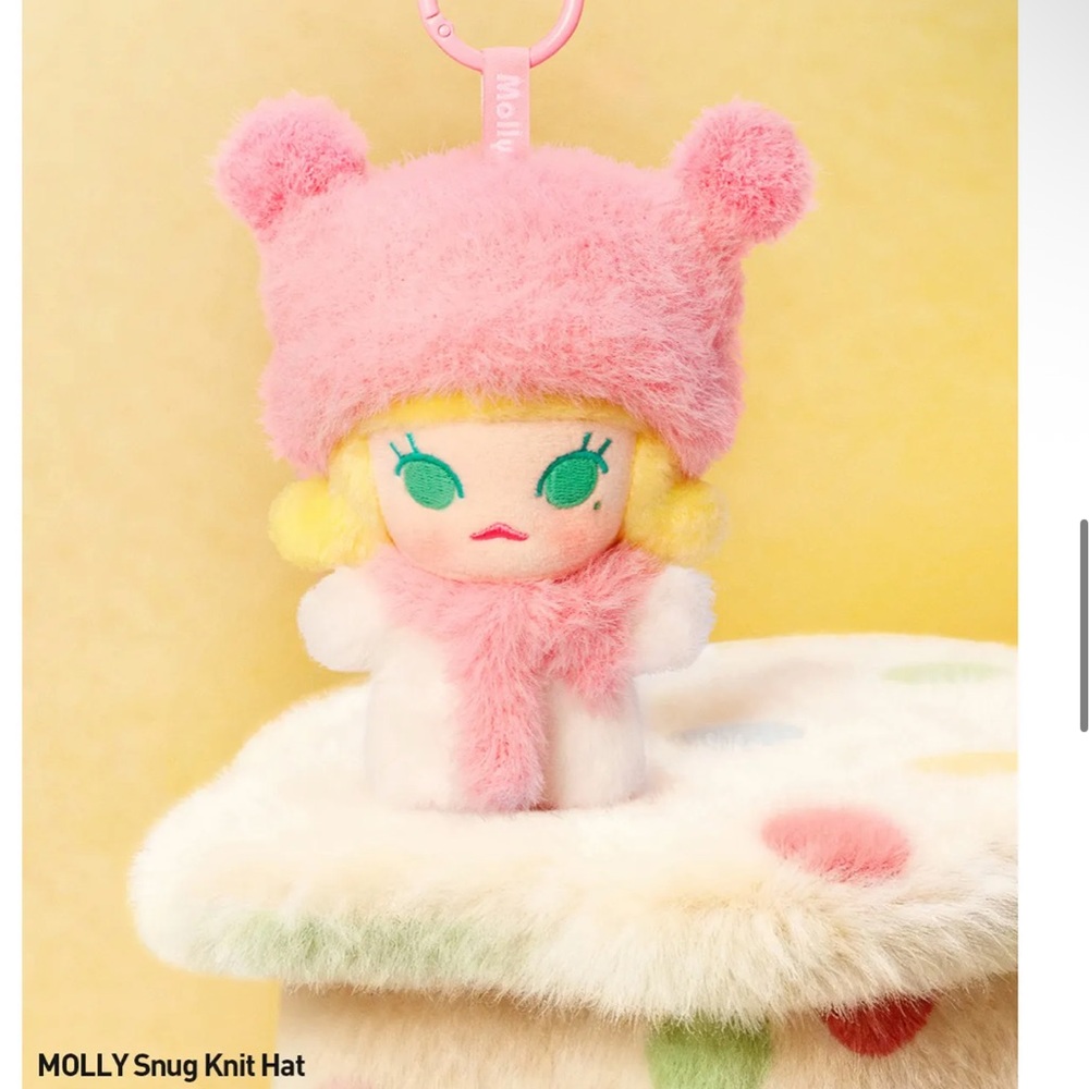 Molly Snug Knit Hat - Fluffy & Cozy Plush Pendant Blind Box